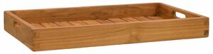 Tavă pentru servit, 60x35 cm, lemn masiv de tec