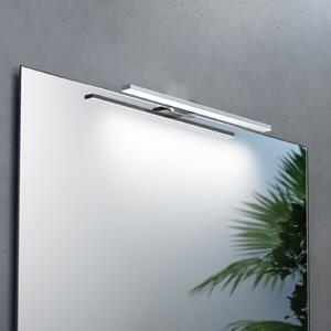 MCJ Lumină cu LED pentru oglindă Triga IP44, crom, 40cm, 3.000K, Metalic, Baie, Metal, Modern