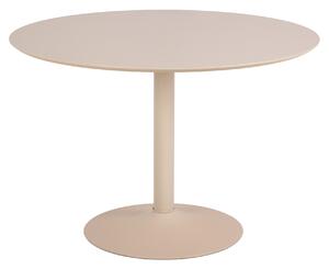 MAZZONI EXPORT KORFU Bej (Cașmir) - MASĂ ROTUNDĂ 110 cm PENTRU BUCĂTĂRIE DINING LIVING FURNIR