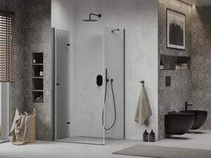 Mexen Lima cabină de duș pliabilă 80 x 70 cm, transparent, Neagră - 856-080-070-70-00