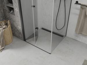 Mexen Lima cabină de duș pliabilă 70 x 70 cm, transparent, Neagră - 856-070-070-70-00