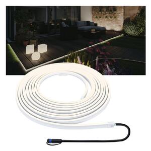 Paulmann Plug & Shine Smooth bandă LED 3.000K 10m, reglabil, Alb, Plastic, Modern