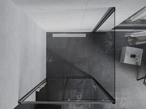 Mexen Apia cabină de duș extensibilă 90 x 90 cm, transparent, Crom - 840-090-090-01-00