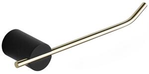 Mexen Accesorii Mexen, suport hârtie igienică Aron, negru/auriu, 7088133-57