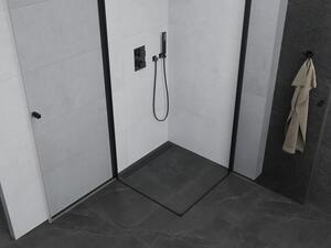 Mexen Pretoria Duo cabină de duș cu balamale 70 x 70 cm, transparent, Neagră - 852-070-070-70-00-02