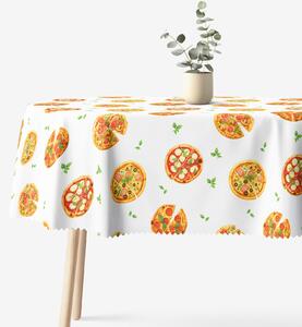 Goldea față de masă teflonată - pizza crocantă - ovală 140 x 280 cm