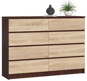 Comodă Keanu III (wenge + Stejar sonoma). Promo -12%. 1151982