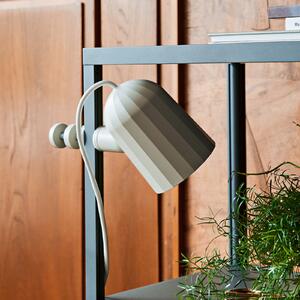 HAY Lampa cu clemă Noc Clip, albă, metal, ștecher, E14, Alb, Camera de zi / sufragerie, Metal, Design