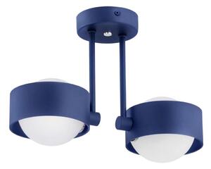 Lustră pe tijă MASSIMO PLUS 2xG9/6W/230V albastră Argon 7090