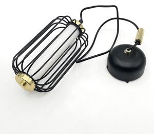 Lustră LED suspendată pe cablu BONNIE LED/10W/230V 3000K, neagră