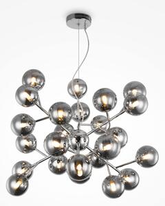 Maytoni MOD545PL-24CH - Lustră suspendată pe cablu DALLAS 24xG9/28W/230V fumurie