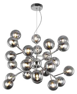 Maytoni MOD545PL-24CH - Lustră suspendată pe cablu DALLAS 24xG9/28W/230V fumurie
