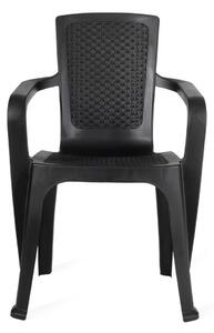 Scaun din ratan Night 38 x 44 x 84 cm