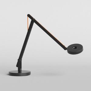 Rotaliana Lampa de masă LED String Mini T1, negru, dimabil, CCT, reglabil, Negru, Studiu / Birou, Metal, Design