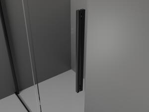 Mexen Velar ușă de duș culisantă 90 cm, transparent, neagră - 871-090-000-01-70