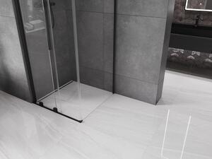Mexen Velar cabină de duș extensibilă 90 x 90 cm, transparent, neagră - 871-090-090-01-70