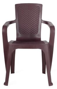 Scaun din ratan Brown 38 x 44 x 84 cm
