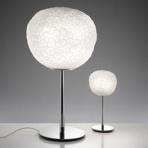 Artemide Lampa de masă Meteorite Ø 15 cm, Alb, Camera de zi / sufragerie, Sticlă, Design, glob