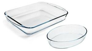 Set de vase de copt din sticlă Pyrex 2 buc, 3,7 l+ 2,2 l