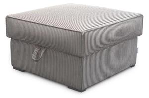 Taburet bej SMART COSARO cu spatiu de depozitare 65x65 cm