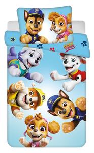 Lenjerie de pat pentru copii din bumbac pentru pătuț 100x135 cm Paw Patrol – Jerry Fabrics