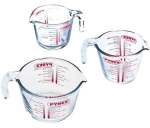 Pahar de măsurare din sticlă Pyrex 0,5 l, 12 x 12cm, 500 ml
