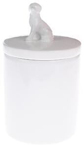 Borcan ceramic decorativ Perro, 21 x 14 cm