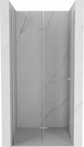 Mexen Lima, usa de dus plianta pentru deschidere 60 x 190 cm, sticla transparenta 6 mm, profil cromat, 856-060-000-01-00-D