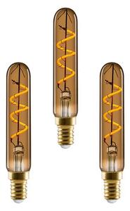 3-pack Bec LED 2W (80lm) Reglabil T19 Golden E14 - e3light