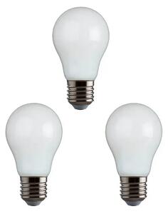 3-pack Bec LED 4W (470lm) Opal CRI95 Reglabil E27 - e3light