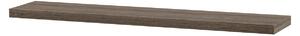 Raft de perete 120 cm, stejar închis