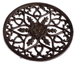 Oală din fontă Mandalle negru, diametru 19 cm