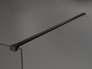 Mexen Kioto perete de duș 80 x 200 cm, transparent/Model negru 8 mm, Neagră - 800-080-101-70-77