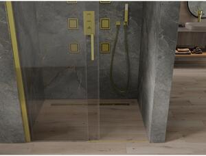 Mexen Omega ușă de duș culisantă 100 cm, transparent, Aurie - 825-100-000-50-00