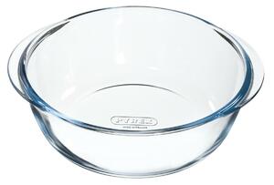 Tavă de copt din sticlă Pyrex rotundă 2,3 l, 26 x23 x 8 cm