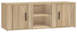 Comodă TV, stejar sonoma, 100x31,5x35 cm, lemn prelucrat
