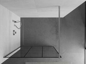 Mexen Kioto perete de duș 100 x 200 cm, transparent/Model negru 8 mm, Crom - 800-100-101-01-77