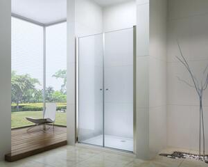 Mexen Texas ușa de duș cu balamale 80 cm, transparent, Crom - 880-080-000-01-00