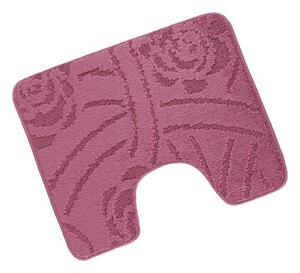 Covoraș de baie Bellatex Bany cu design Rose lilac, 60 x 50 cm