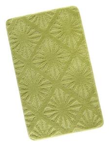 Covor de baie Bellatex Bany Raze verde deschis,60 x 100 cm