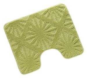 Covoraș de baie Bellatex Bany cu decupaj Raze verde deschis, 60 x 50 cm