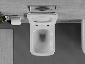 Mexen Margo vas de toaletă Rimless cu capac slim cu închidere lentă , duroplast, Albă - 30420900