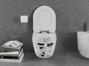 Mexen Lena vas de toaletă Rimless cu capac slim cu închidere lentă , duroplast, Albă wzór - 30224099