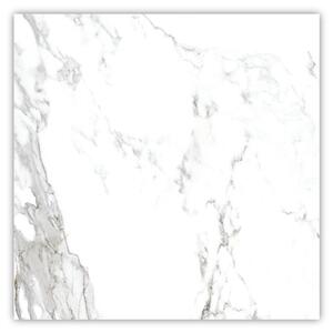 Gresie rectificata portelanata Eternal White Matt, 60 x 60