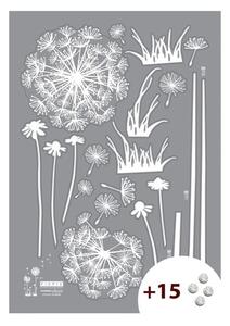 Set autocolante și 15 cristale Swarovski Ambiance Dandelion Flowers