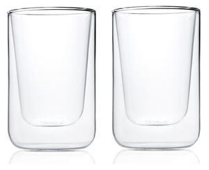 Set 2 pahare din sticlă dublă termorezistentă Blomus Cappuccino, 250 ml
