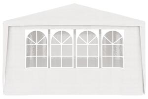 Cort de petrecere profesional cu pereți alb 4 x 6 m 90 g/m²