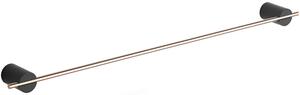 Mexen Accesorii Mexen, suport pentru prosoape Aron, negru/aur roz, 7088124-67