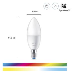 SET 3x LED RGBW C37 E14/4,9W/230V 2200-6500K CRI90 Wi-Fi WiZ dimabil
