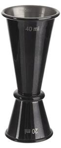 Cupa de măsurare Orion Bar negru, 20 ml și 40 ml